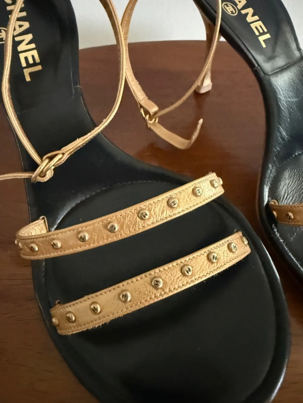 CHANEL vintage metallic